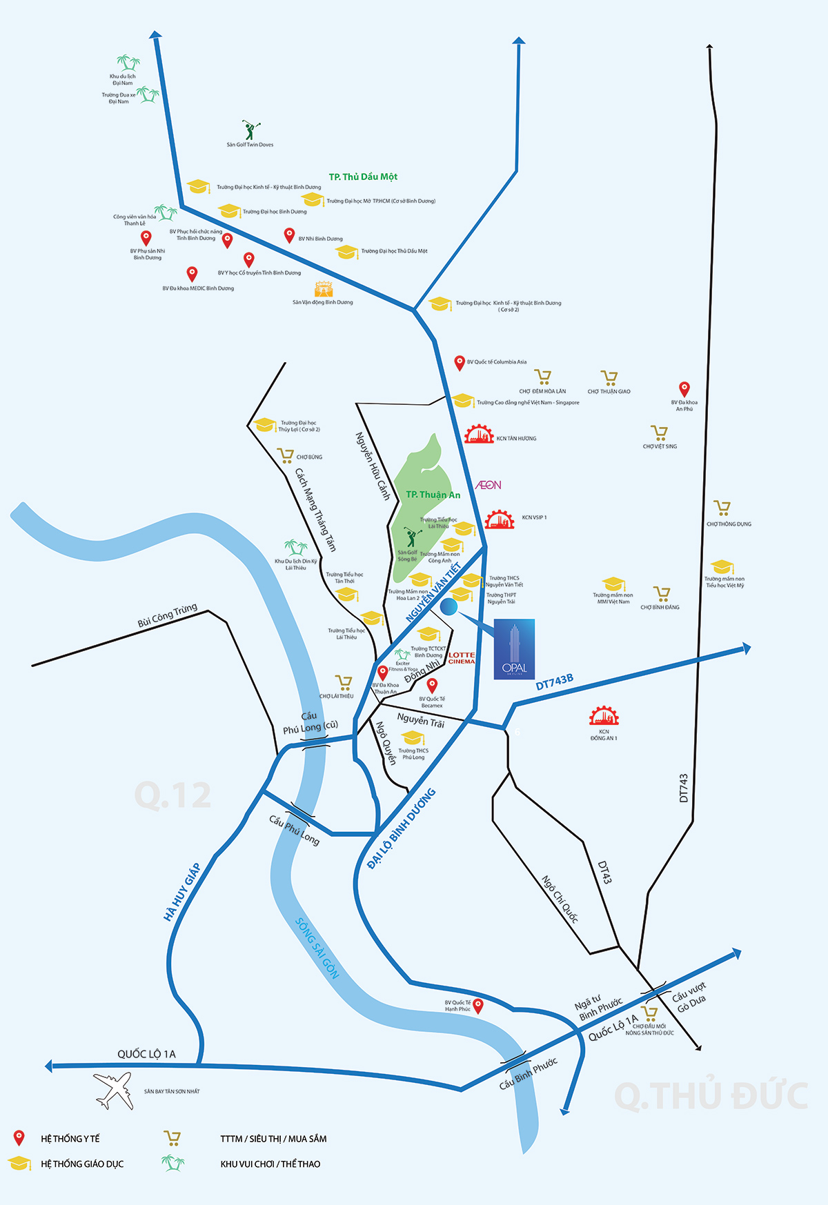 vị trí Opal Skyline